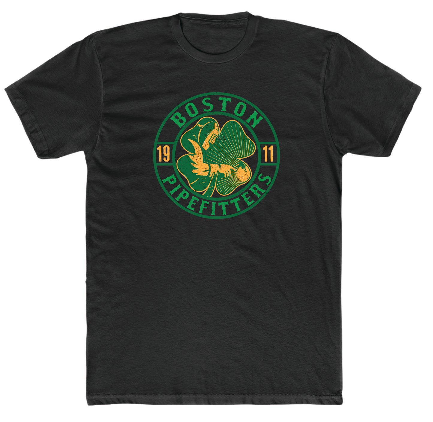 Boston Pipefitters Clover Graphic Tee