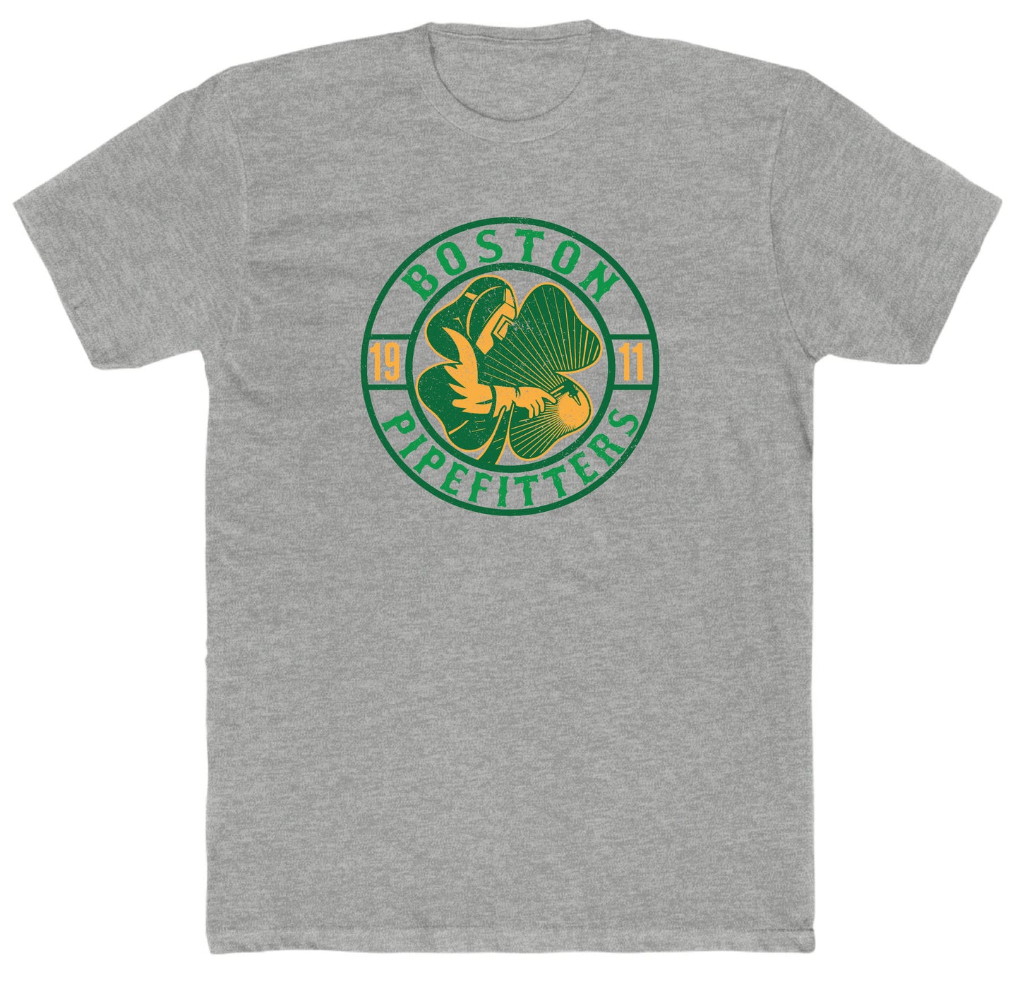 Boston Pipefitters Clover Graphic Tee