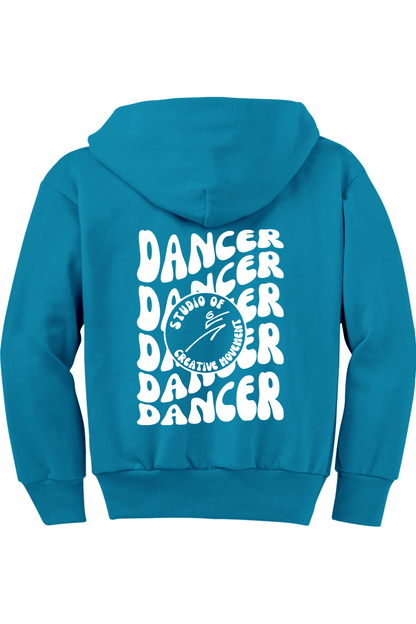 Studio of Creative Movement Dancer Full-Zip Hooded Sweatshirt - Youth