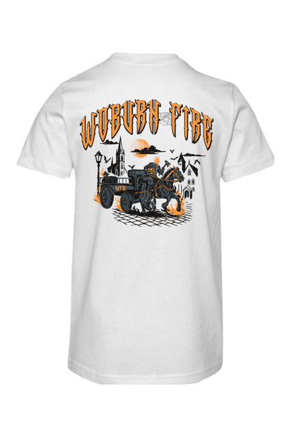 Woburn Fire Halloween 2025 Cotton T-Shirt - Youth