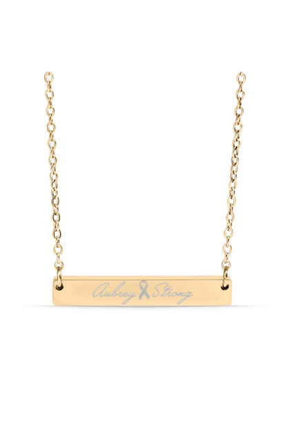 Aubrey Strong Horizontal Bar Necklace