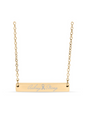 Aubrey Strong Horizontal Bar Necklace