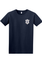 Mass Parole Officers - Badge Cotton T-Shirt - Unisex Adult