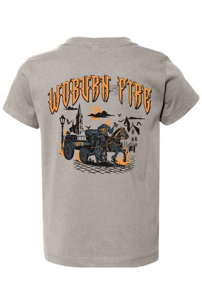 Woburn Fire Halloween 2025 Cotton T-Shirt - Toddler