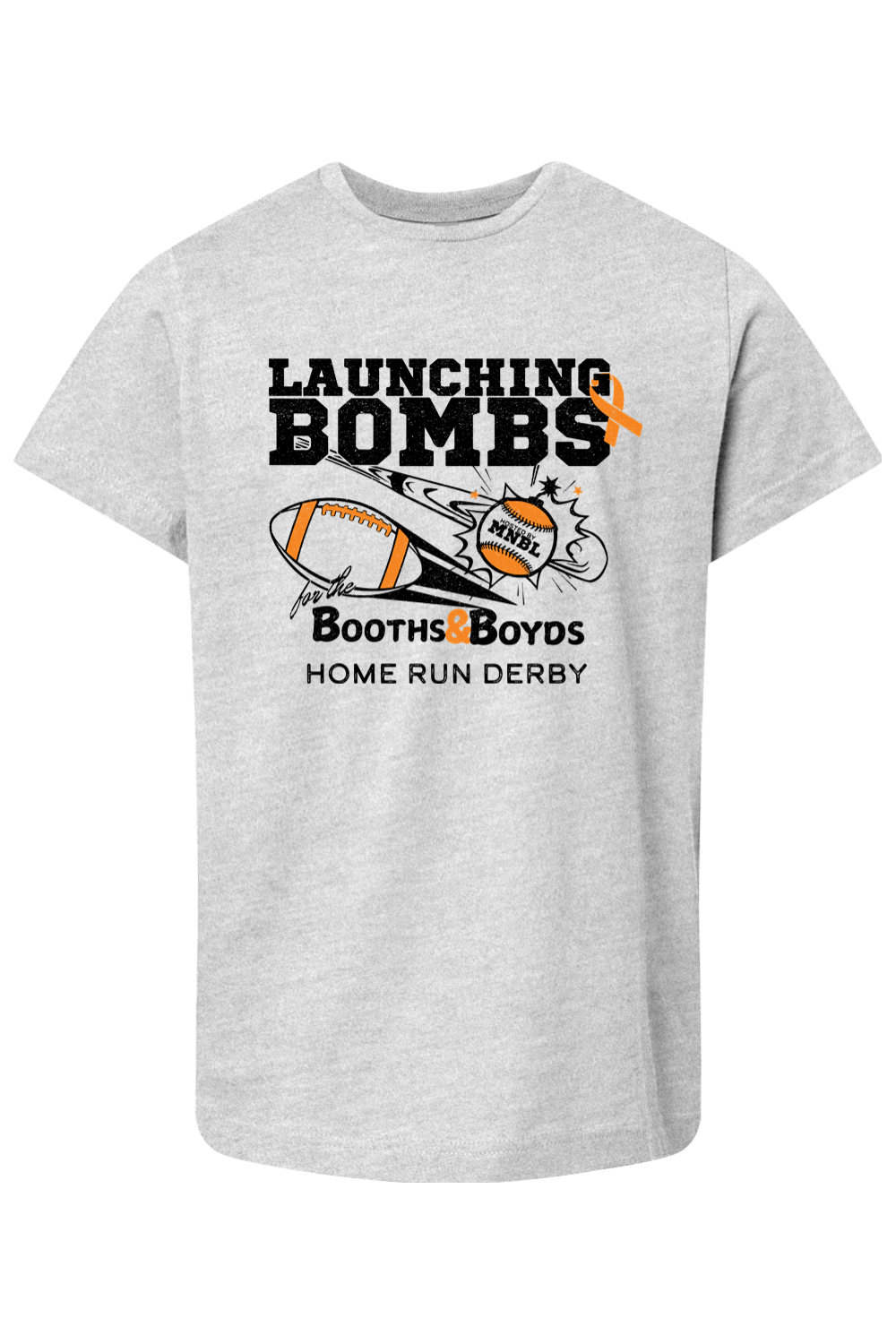 Launching Bombs 2025 Home Run Derby Cotton T-Shirt - Youth