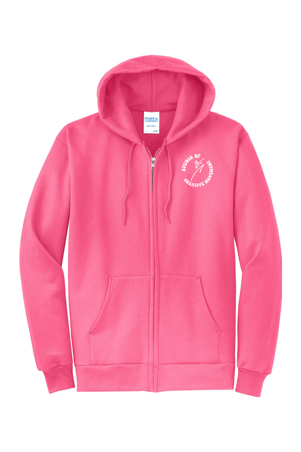 Studio of Creative Movement Dancer Full-Zip Hooded Sweatshirt - Unisex Adult