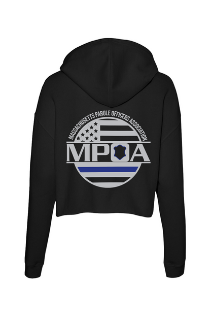 Mass Parole Officers - Women's Cropped Hooded Sweatshirt