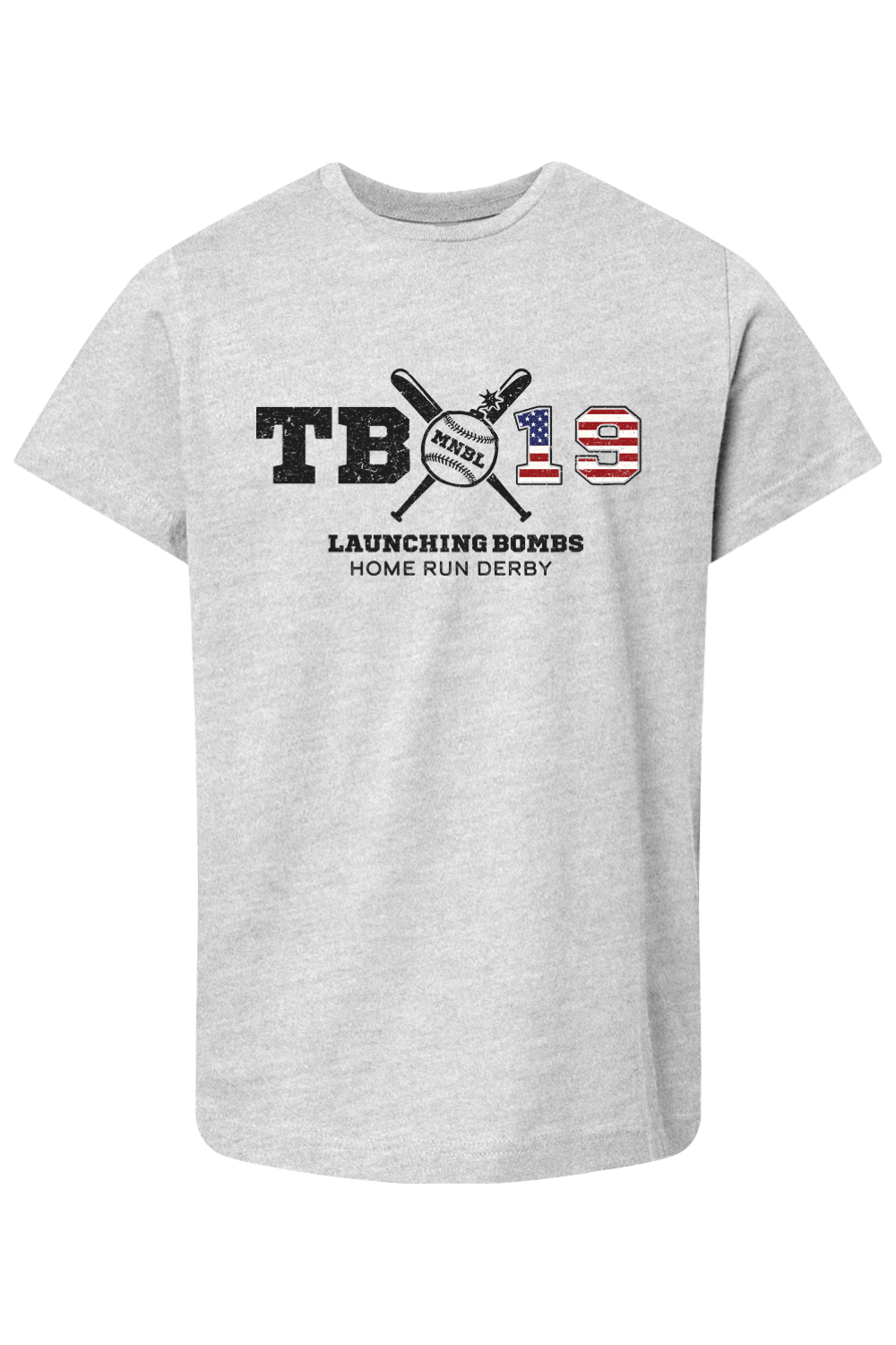 TB19 Red, White, & Blue Cotton T-Shirt - Youth