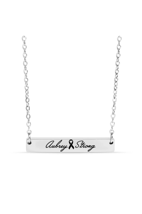 Aubrey Strong Horizontal Bar Necklace