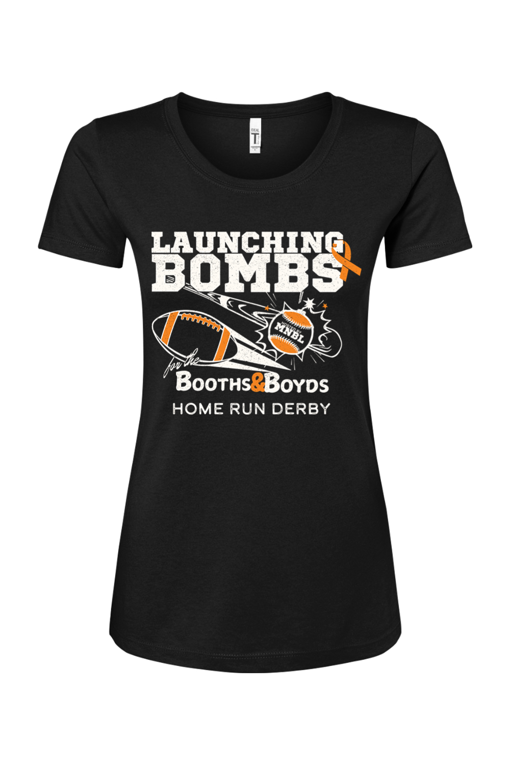 Launching Bombs for the Booths & Boyds - Cotton Blend T-Shirt - Women's