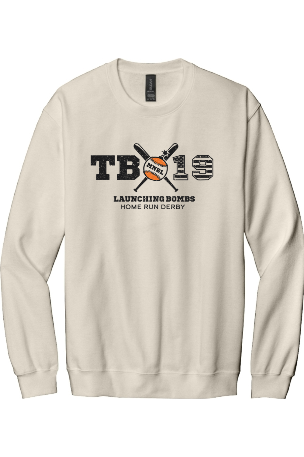 TB19 Subdued Flag Crewneck Sweatshirt - Unisex Adult