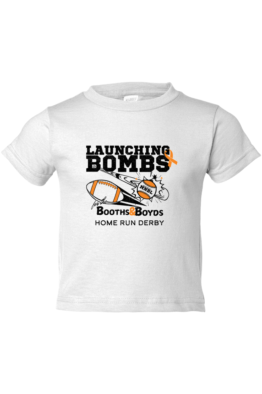 Launching Bombs 2025 Home Run Derby Cotton T-Shirt - Toddler