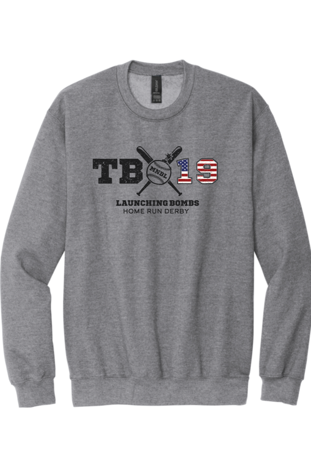 TB19 Red, White, & Blue Standard Crewneck Sweatshirt - Unisex Adult