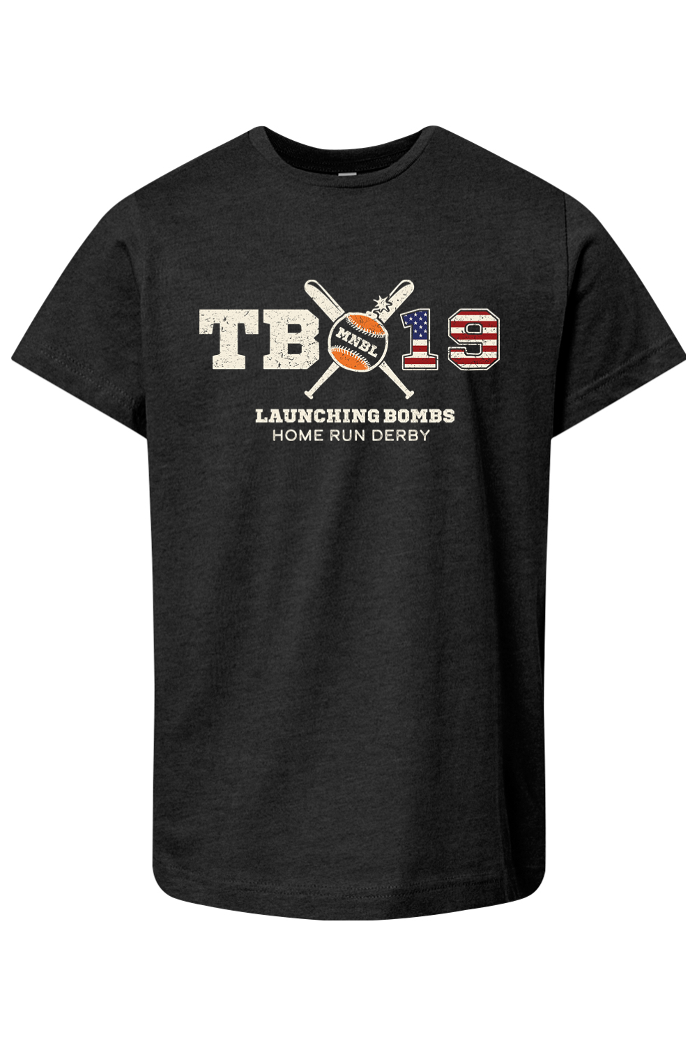 TB19 Red, White, & Blue Cotton T-Shirt - Youth