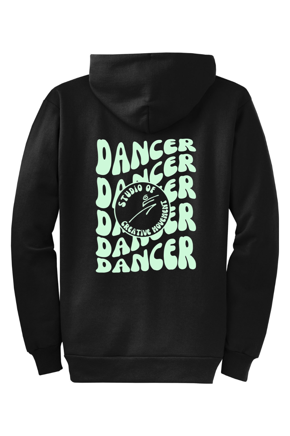 Studio of Creative Movement Dancer Full-Zip Hooded Sweatshirt - Unisex Adult