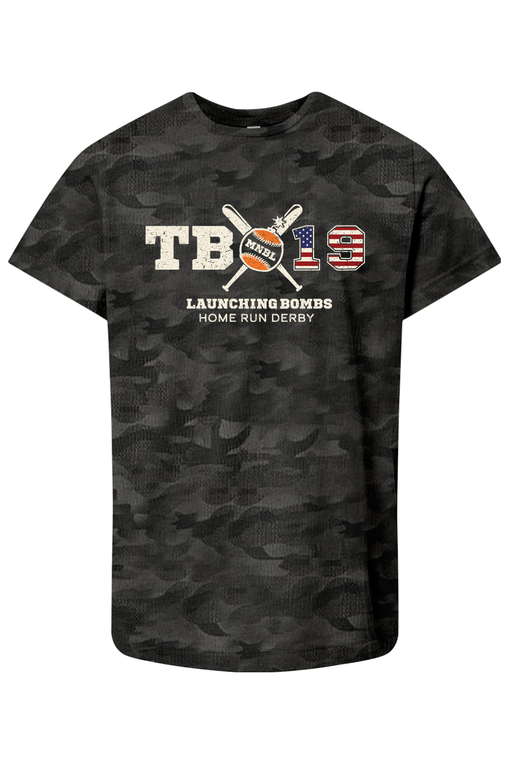 TB19 Red, White, & Blue Cotton T-Shirt - Youth