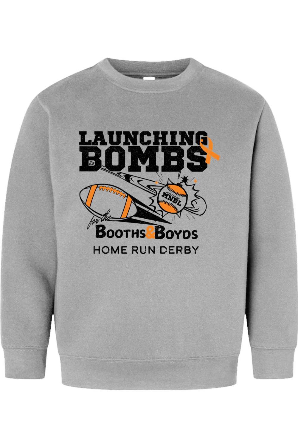 Launch Bombs 2025 Home Run Derby Crewneck Sweatshirt - Youth