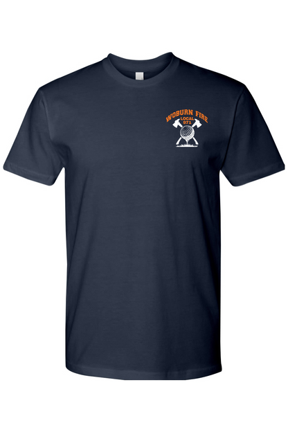 Woburn Fire Golf 100% Cotton Fitted T-Shirt - Unisex Adult