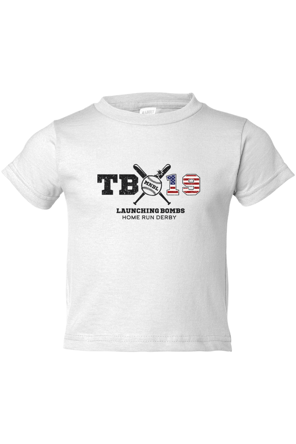 TB19 Red, White, & Blue Cotton T-Shirt - Toddler