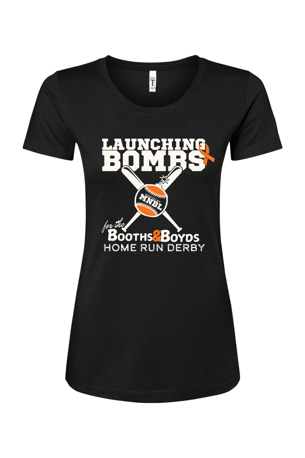 Launching Bombs for the Booths & Boyds Cotton Blend T-Shirt - Women's