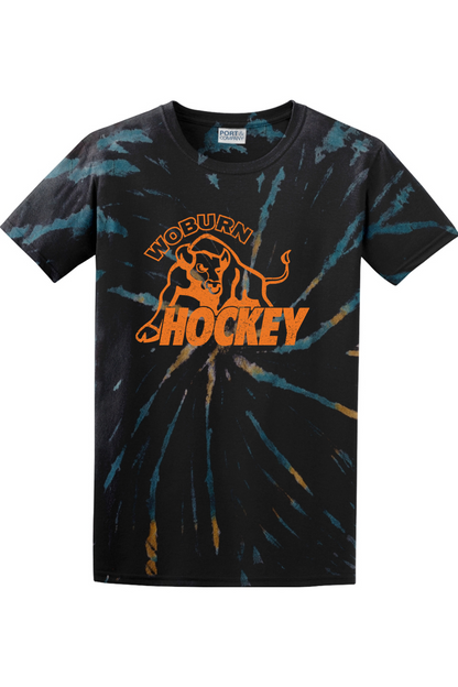 Woburn Hockey 100% Cotton Tie-Dye T-Shirt - Unisex Adult