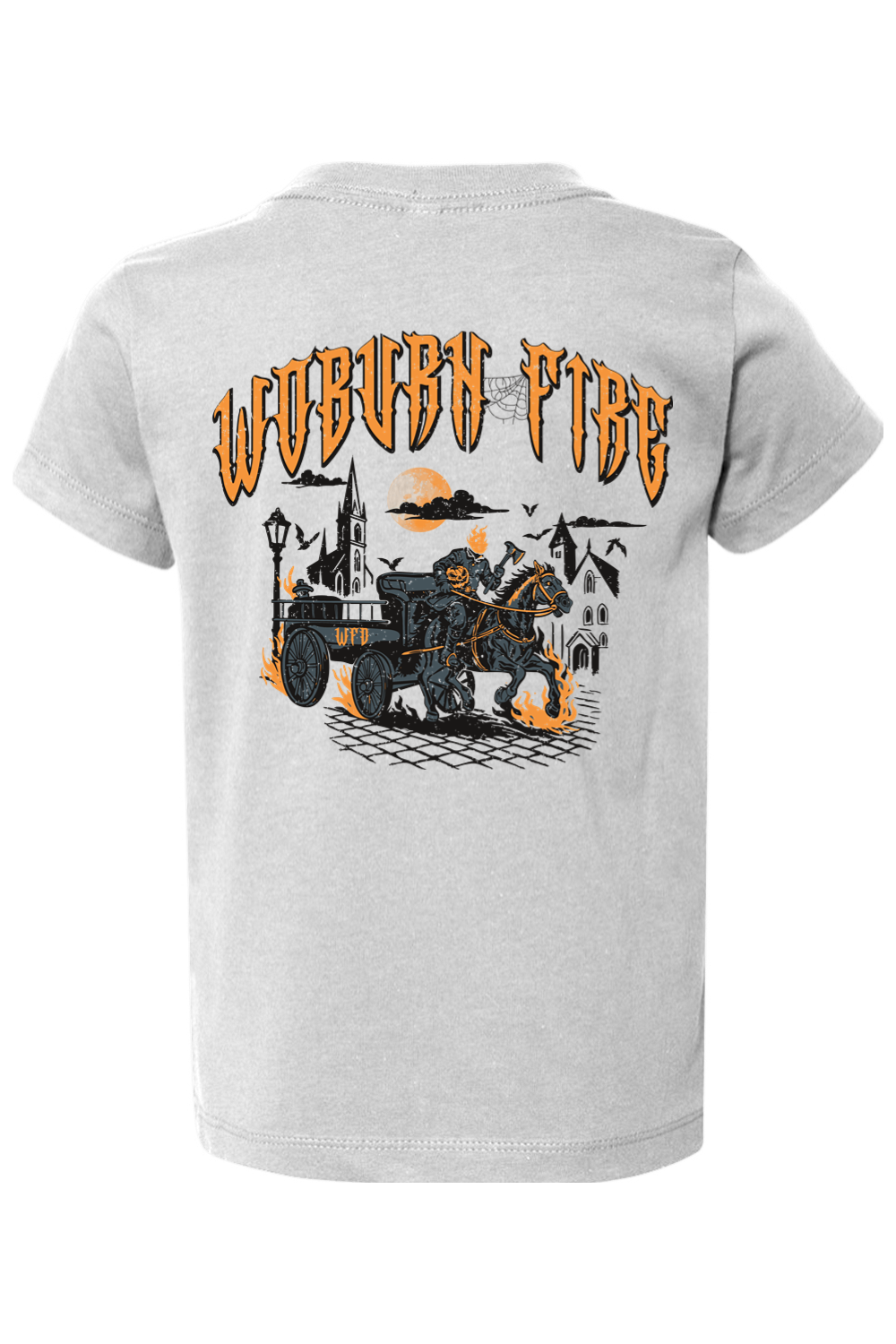 Woburn Fire Halloween 2025 Cotton T-Shirt - Toddler