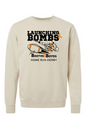 Launch Bombs 2025 Home Run Derby Pigment-Dyed Crewneck Sweatshirt - Unisex Adult