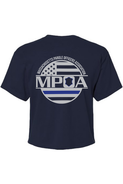 MPOA Badge & Logo Crop Top - Women's T-Shirt