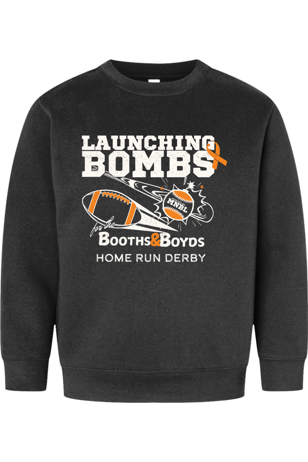 Launch Bombs 2025 Home Run Derby Crewneck Sweatshirt - Youth