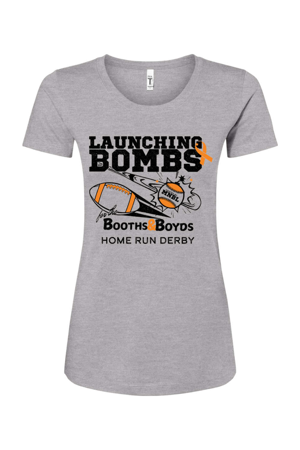 Launching Bombs for the Booths & Boyds - Cotton Blend T-Shirt - Women's