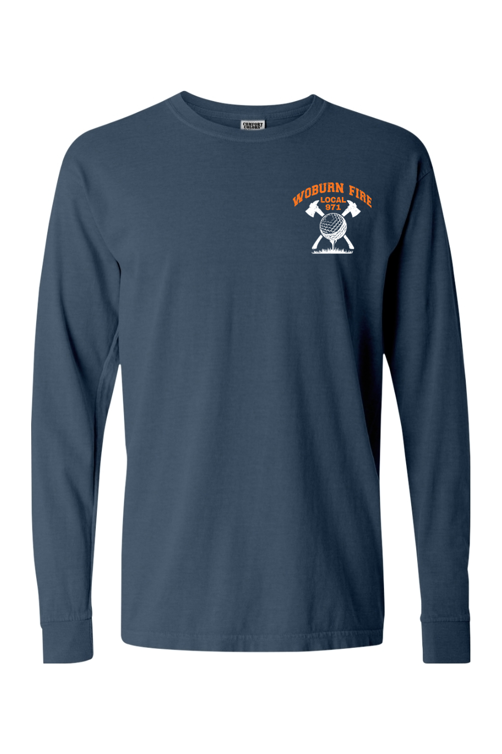 Woburn Fire Golf Comfort Colors Long Sleeve T-Shirt - Unisex Adult