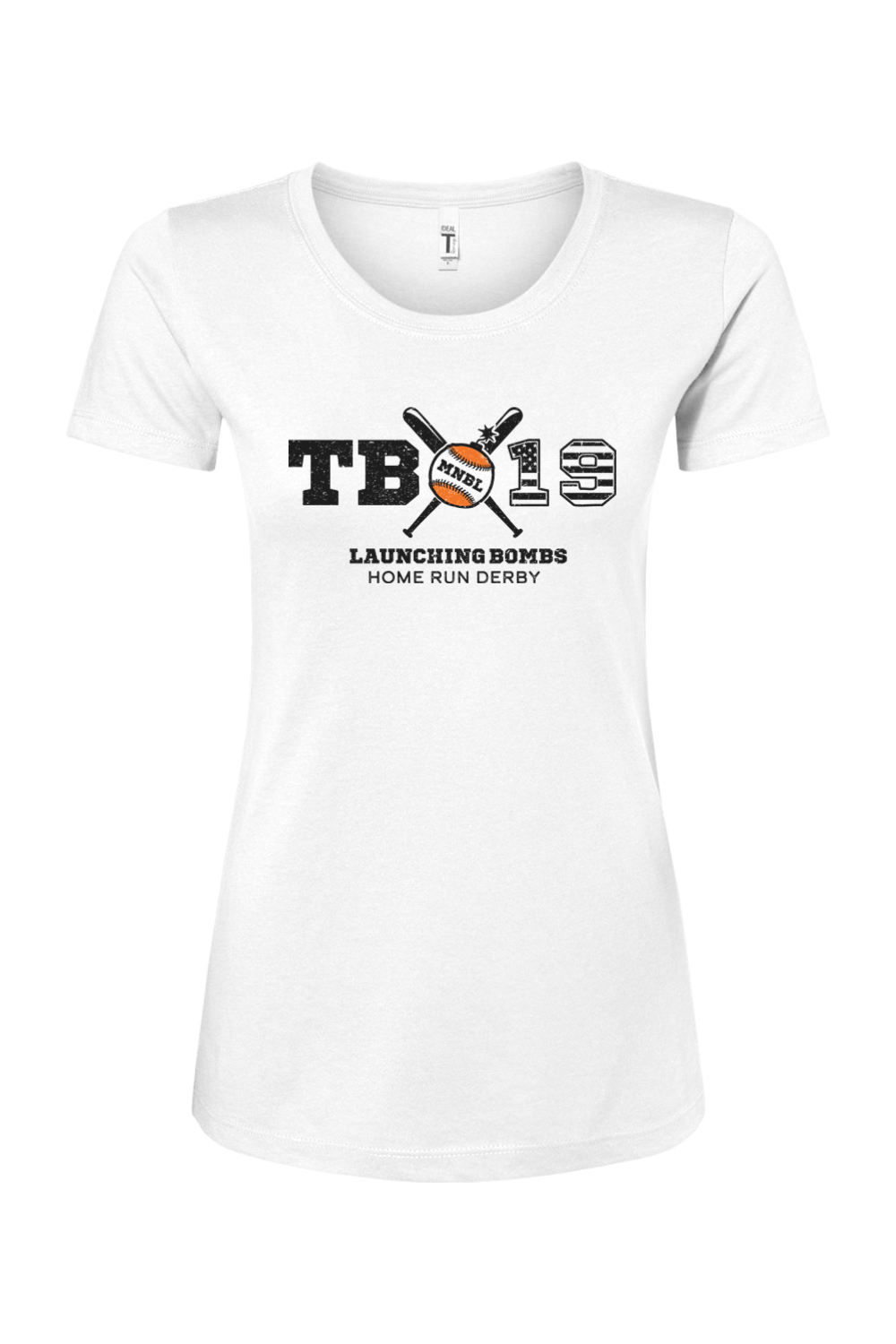 TB19 Subdued Flag Cotton Blend T-Shirt - Women's