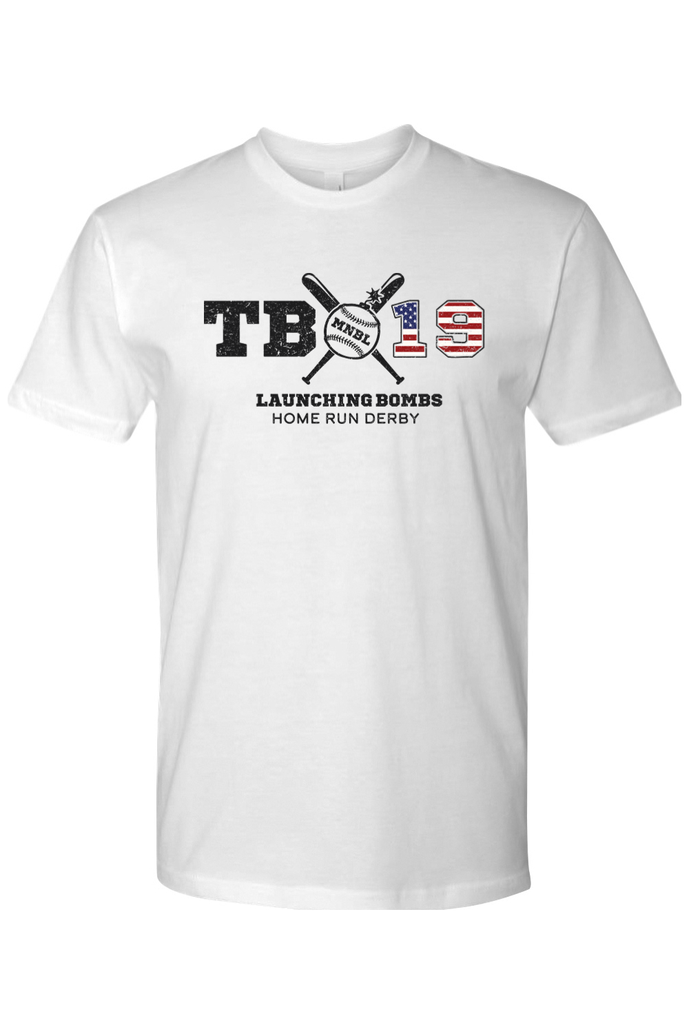 TB19 Red White & Blue 100% Cotton T-Shirt - Unisex Adult