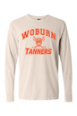 Woburn Tanners Hockey Mask Comfort Colors Long Sleeve T-Shirt - Unisex Adult