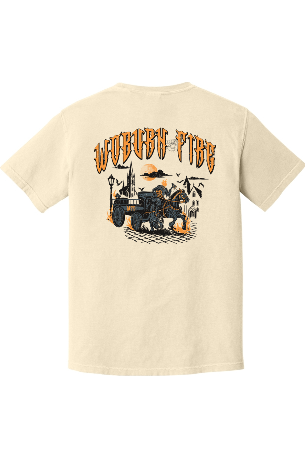 Woburn Fire Halloween 2025 Comfort Colors T-Shirt - Unisex Adult