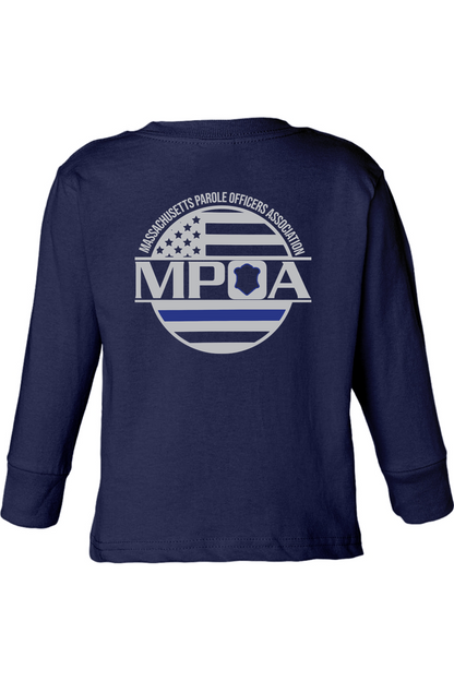 Mass Parole Officers - Toddler Long Sleeve Cotton T-shirt
