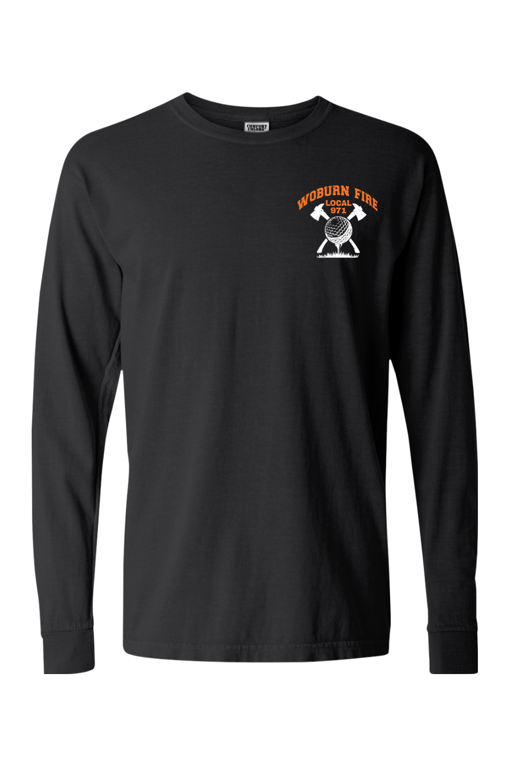 Woburn Fire Golf Comfort Colors Long Sleeve T-Shirt - Unisex Adult
