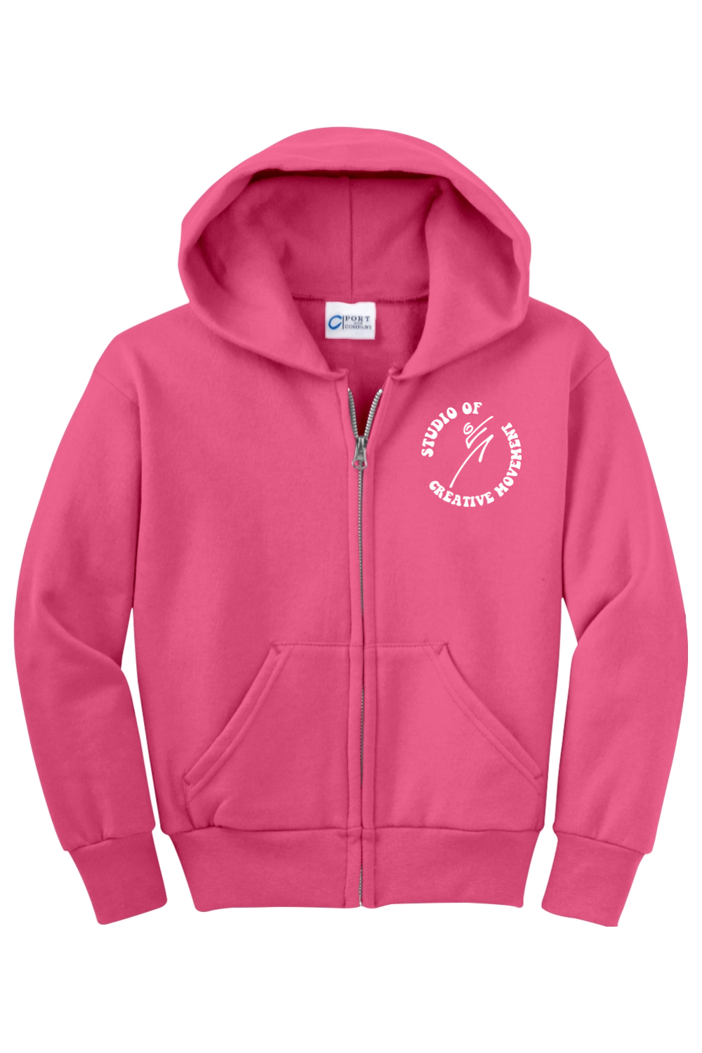 Studio of Creative Movement Dancer Full-Zip Hooded Sweatshirt - Youth