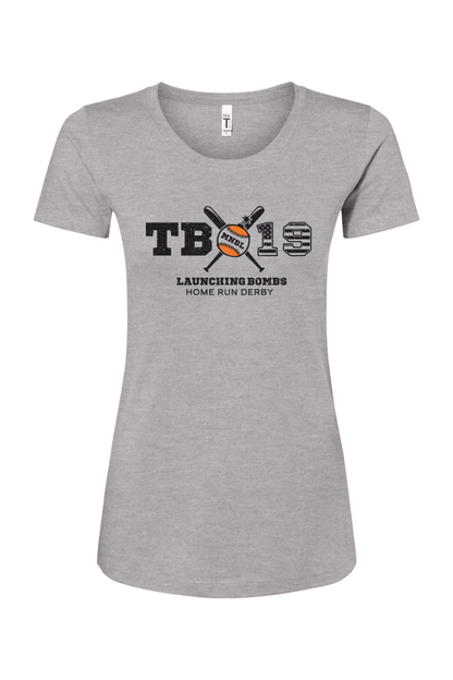 TB19 Subdued Flag Cotton Blend T-Shirt - Women's