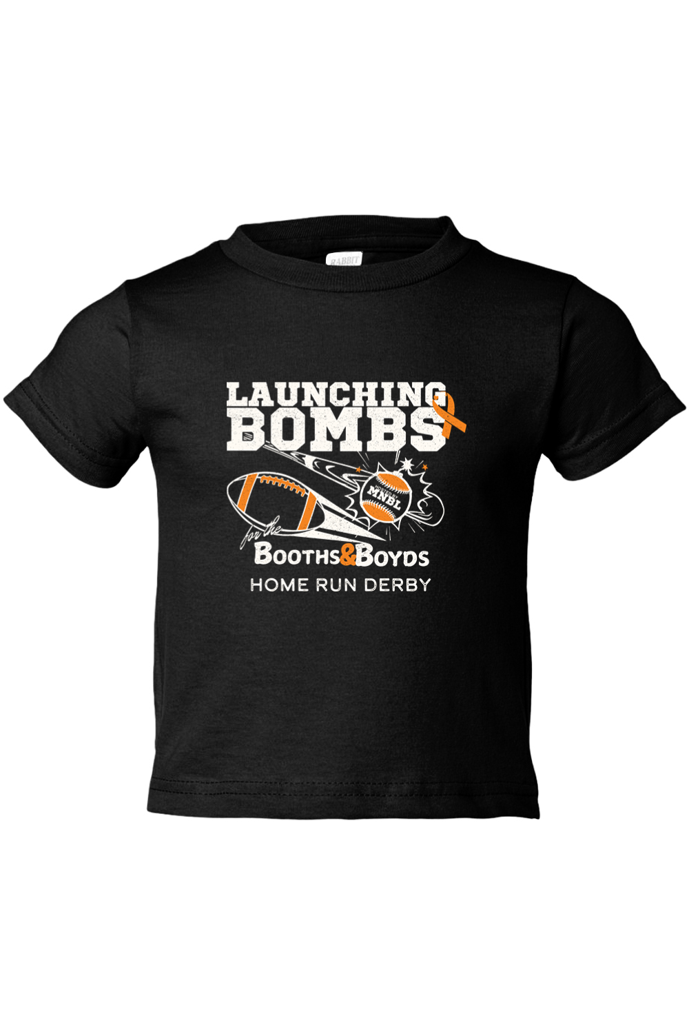 Launching Bombs 2025 Home Run Derby Cotton T-Shirt - Toddler