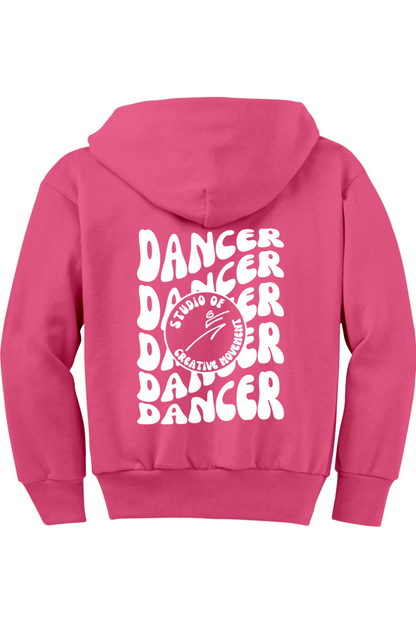 Studio of Creative Movement Dancer Full-Zip Hooded Sweatshirt - Youth