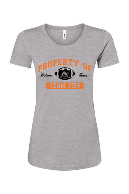 Launching Bombs: Property of Team Tiff Cotton Blend T-Shirt - Women's