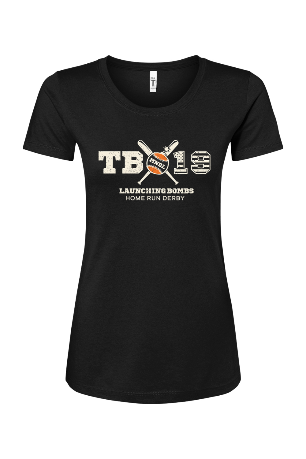 TB19 Subdued Flag Cotton Blend T-Shirt - Women's