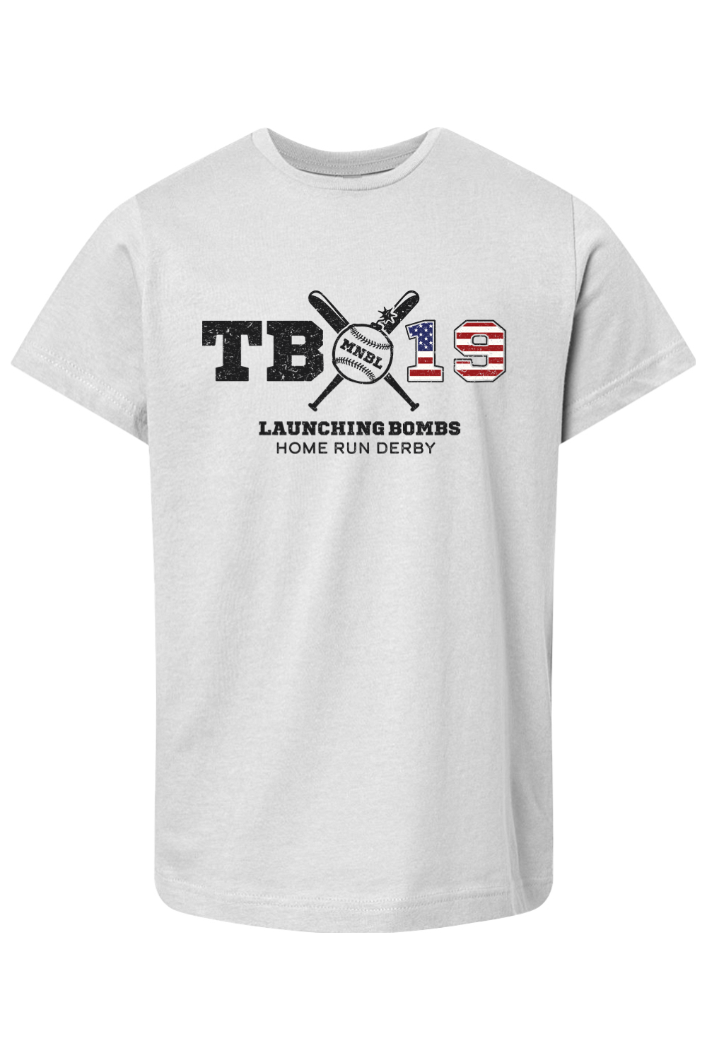 TB19 Red, White, & Blue Cotton T-Shirt - Youth