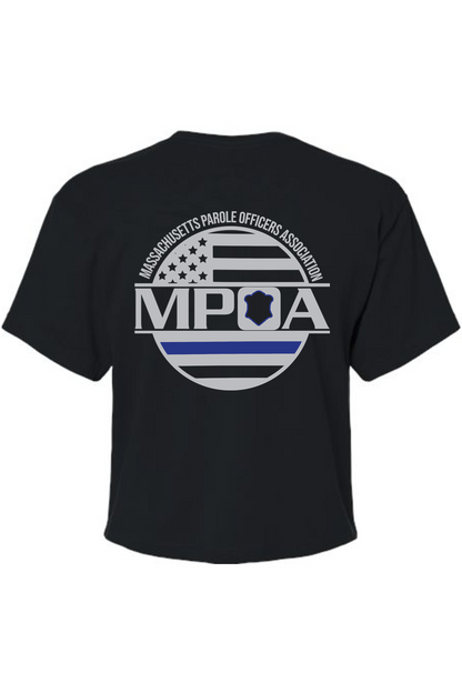 MPOA Badge & Logo Crop Top - Women's T-Shirt