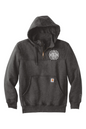 Woburn Fire Carhartt Rain Defender Paxton Heavyweight 1/4 Zip Hoodie
