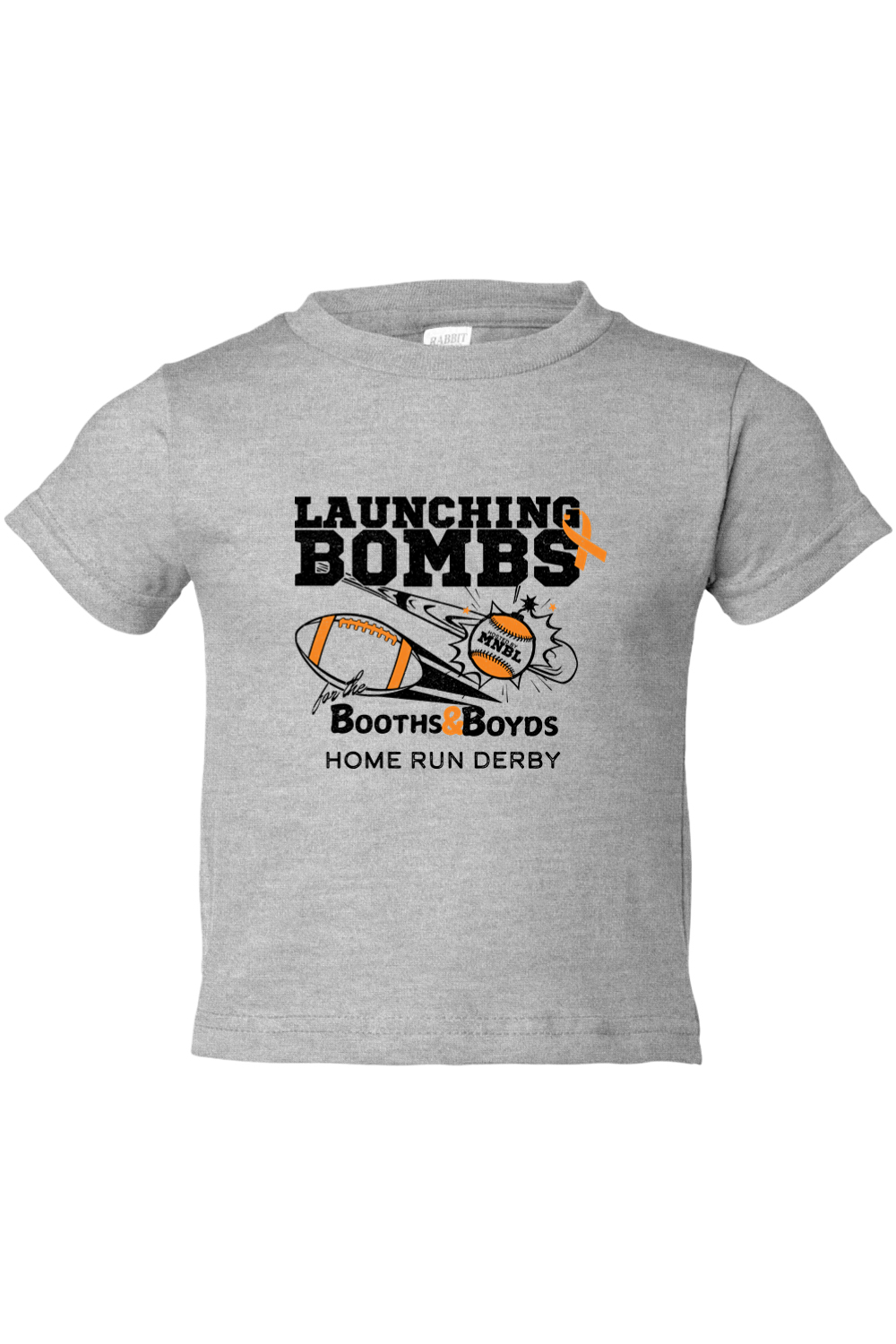 Launching Bombs 2025 Home Run Derby Cotton T-Shirt - Toddler
