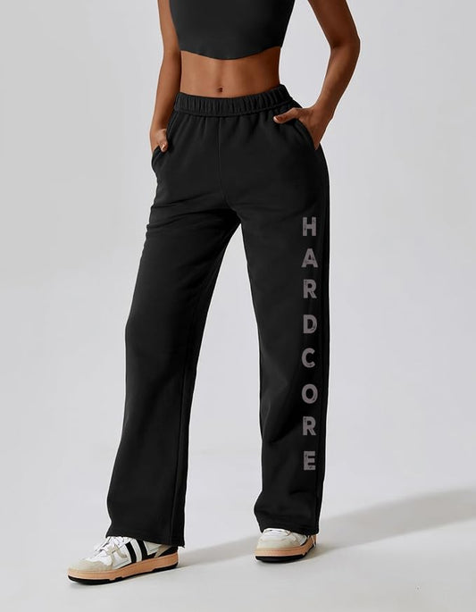 Hardcore; Straight Leg Sweatpants