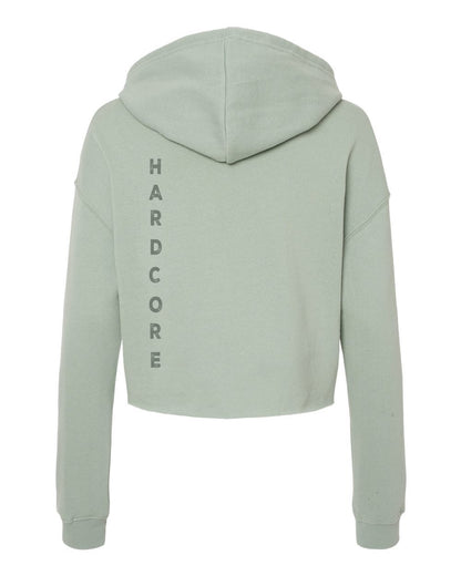 Love Hard; Crop Hoodie