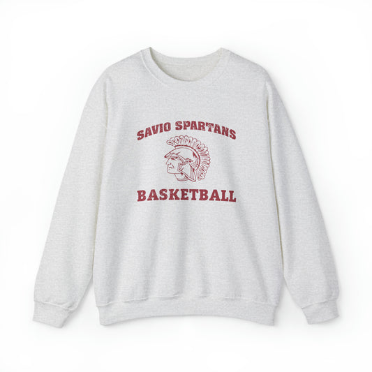 Savio Prep Basketball Crewneck Sweatshirt